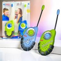 ราคา Walkie Talkie ของเล่นอุปกรณ์สื่อสาร วิทยุสื่อสารจำลอง แบบคู่สามารถใช้พูดคุยสื่อสารได้จริง (24823085801)