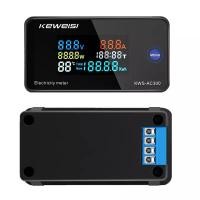 ราคา KWS-AC300 Voltmeter Ammeter KWS Power Energy Meter AC 50-300V LED AC Wattmeter Electricity with Reset Function 0-100A (8914140818)