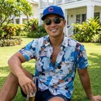 ราคา KEMEJA (เสื้อเชิ้ตแบรนด์) Ryen Spooner เสื้อฮาวาย MLB Chicago Cubs สําหรับผู้ชายไม่มีแท็ก (48005901207)