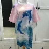 ราคา Dress brand Kayasis แท้ ลายปลาโลมา (1405826865)