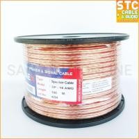 ราคา 1 เมตร Connex SP-18awg สายลำโพง สายลำโพงใส sp 18 awg ขนาดเทียบ 2x1mm speaker cable sp 18awg แสงไทยออนไลน์ (26487706930)