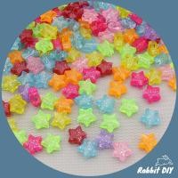 ราคา ขายส่ง ลูกปัดตกแต่ง ดาวใส กากเพชร คละสี โทนสีสด (แพ็กถุงละ 480 กรัม) (20822944236)
