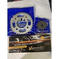 ราคา ชุดโซ่สเตอร์ MSX 14-34-106L เดิม 428 ชุดโซ่สเตอร์ทั้งชุด ได้ของครบชุด สเตอร์หน้า+สเตอร์หลัง+ โซ่ (10144246963)