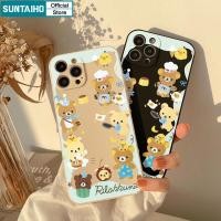 ราคา SUNTAIHO Suntaihoเคสโทรศัพท์น่ารักRilakkumaคอลเลกชันรูปแบบซิลิโคนนุ่มพรีเมี่ยมกันกระแทกสําหรับiPhone 11 12 13 14 15 16 Pro Max IP 7 8 Plus Iphon X XS XR Xs Max (40216779872)