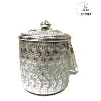 ราคา หม้อทรงกระบอกลายไทย ตราแมวน้ำ ขนาด14Cm (6438527776)