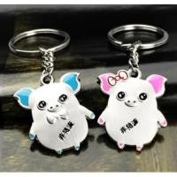 ราคา พวงกุญแจคู่รัก รูปหมู (1 คู่ = 2ชิ้น) พวงกุญแจโลหะ พวงกุญแจน่ารักๆ ของชำร่วยราคาถูก (6858827328)