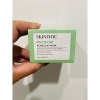 ราคา SKINTIFIC MUGWORT CLAY MASK ANTI ACEN 55g มาร์คโคลน (26975052306)