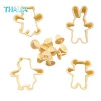 ราคา ไทยลีอา‌ แม่พิมพ์ฟองดอง,ชุดแสตมป์สัตว์แสดงออกคุกกี้ชุดแม่พิมพ์,ชุดตกแต่งน่ารักหมีแพนด้า4ชิ้นชุดกระต่ายรูปคุกกี้นูนแม่พิมพ์เด็กวันเกิด (47655881460)