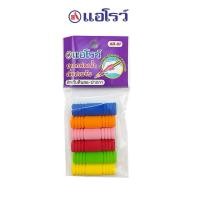 ราคา ปลอกปากกาArrow (ตราแอโรว์) ปลอกสวม ปากกา ดินสอฟองน้ำ 6 ชิ้น/แพ็ค จำนวน 1 แพ็ค (51951881365)