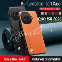 ราคา สําหรับ iQOO 15R 5G vivo iQOO 15 R iQOO15R iqoo 15 R 15R iQOO 15 Ultra iqoo 15r 5G ปลอก 2026 หรูหรา PU หนังเคสโทรศัพท์ Matte TPU ซิลิโคนป้องกันปกหลัง (48356497711)