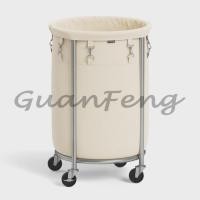 ราคา Removable Laundry Basket, Room Work Car, Dry Cleaner Storage Car， Oxford Fabric Laundry Dirty Cloth (57806317518)