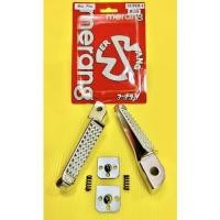 ราคา พักเท้าหลัง Mio ,Fino ,Nouvo มีเนียมจระเข้ สีเงินชุบ อย่างดี(MERANG) พักเท้าหลังมีโอ พักเท้าหลังfino พักเท้าหลังnouvo (18469995260)