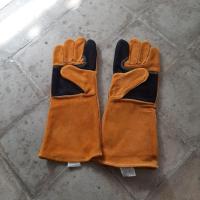 ราคา ถุงมือเชื่อมแบบยาว Ingco HGVW02 ถุงมือหนังเชื่อม (26215195453)