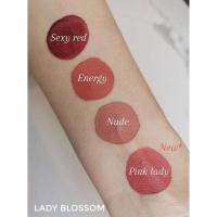 ราคา ลิปจุ่มแมทLady Blossomเนื้อดีไม่หนักปากเกลี่ยง่าย (5685813450)