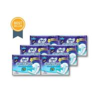 ราคา โซฟี คูลลิ่งเฟรชกลางคืนสลิมมีปีก 29ซม. (ห่อละ 5 ชิ้น) (42161461487)