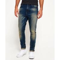 ราคา SUPERDRY NORDIC SKINNY DROP JEAN - กางเกงยีนส์ สำหรับผู้ชาย สี Moody Blue (12834130196)
