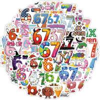 ราคา สติ๊กเกอร์ขนาดใหญ่50ชิ้นอินเทอร์เน็ตคนดังดิจิตอลกราฟฟิตีสติกเกอร์หกเจ็ดสร้างสรรค์การ์ตูนรูปลอกทําเองกระเป๋าโทรศัพท์กีตาร์ถ้วยสเก็ตบอร์ดกันน้ําสติก (54503211250)