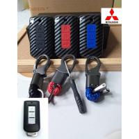 ราคา พวงกุญแจ กรอบ เคฟล่าเงา เคสกุญแจรถ ปลอกกุญแจ รถยนต์ Mitsubishi All New Pajero Sport ออนิว ปาเจโร่ 3 ปุ่ม (22502429836)