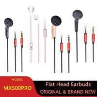 ราคา Qigom MX500PRO หูฟังหัวแบน HiFi หูฟังชนิดใส ่ ในหูหูฟังเบส Pk Mx985 Vido VE Monk TC200 (22772833265)