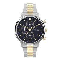 ราคา TIMEX TW2W13300 Chicago นาฬิกาข้อมือผู้ชาย สายสแตนเลส สีเงิน/ทอง หน้าปัด 45 มม. (23162438963)