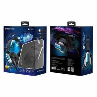 ราคา Borofone BO100 แบบพกพาสายหูฟังเล่นเกม Over-ear สเตอริโอเพลงกีฬาชุดหูฟังพร้อมไมโครโฟน (แท้100%) (3338970932)