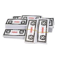 ราคา แบงค์กาโม่ แบงค์ดอลล่า 100 ใบ เหมาะสำหรับปืน Supreme The Cash Canon 1 ปึก (25173795333)