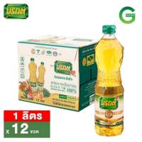 ราคา มรกต น้ำมันปาล์ม 1ลิตร ยกลัง 12ขวด (25760968206)