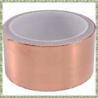 ราคา (FYZE) 50mmx10M กาวทองแดงฟอยล์ทองแดงเทปทองแดงเทปกาวในตัวม้วน (46955497365)