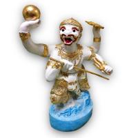 ราคา หนุมาน4กร หลวงปู่หมุน เนื้อเรซินปิดทองงดงาม ขนาดใหญ่ แต่งสีสวยงาม บูชาเสริมความมั่งคั่ง อิทธิฤทธิ์เก่งกล้า คนเเกรงขาT (20776188829)