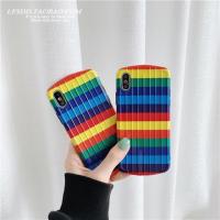 ราคา เคสไอโฟน กระเป๋าเดินทาง สีรุ้ง Case Iphone Rainbow 6,6s,6+,6s+,7,8,7+,8+,X,Xs,XR,XsMax (2382297901)