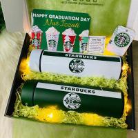 ราคา ชุดคริสต์มาส Starbucks LED Thermos Flask Coffee [เรือ 24 ชม.] (56401259633)