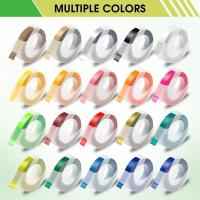 ราคา ใช้งานร่วมกับ Dymo ลายนูนเทป 3D Effect/Motex E101 Refill Label Tape 9mm x 3m สําหรับ Dymo Organizer Xpress 12965 Omega Home Junior Embosser 1610 1540 1880 Label Maker (45750056024)