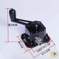 ราคา ยกหลุมระยะทางมือหมุนยกราวตากผ้าราวตากผ้า9.5สากลมือสั่นก้านคู่มือหมุนอลูมิเนียมอัลลอยด์ 4BXR (49953357354)