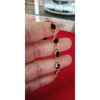 ราคา สร้อยข้อมือนิลชุบทอง24k (12029875052)