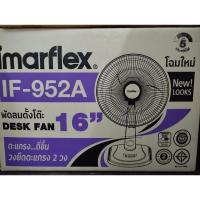 ราคา imaflex รุ่น IF-952A พัดลมตั้งโต๊ะ Dask fan 16" (ประหยัดไฟเบอร์5)พร้อมส่ง (18756801605)