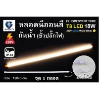 ราคา IWACHI หลอดนีออนสี ขั้วกันน้ำ รุ่นใหม่ LED T8 18W สีวอร์มไวท์ (2632069386)