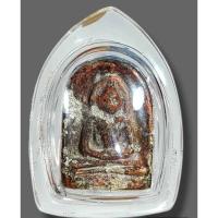 ราคา พระซุ้มกอพิมพ์ใหญ่กรุหนองพิกุลเนื้อชินตะกั่วสนิมแดงจัดสร้างปี 2511เลี่ยมกันน้ำเดิม (22857001217)