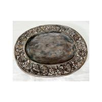 ราคา ถาดไม้แกะสลักรูปลายดอกบัว (50952867619)