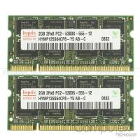 ราคา 1GB 2GB 4GB(2X2GB) DDR2 667 PC2-5300s 667MHz สําหรับแล็ปท็อปหน่วยความจํา Hynix (40016502491)