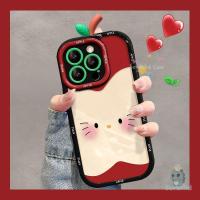 ราคา น่ารัก Apple 3D สนุก Kitty ปลอก + เชือกเส้นเล็กสําหรับ iPhone 11 16 7Plus 15 14 13 12 Pro Max X Xr Xs 8 6 6s Plus การ์ตูน Jelly ลูกแมวเคสโทรศัพท์ซิลิโคนกันกระแทกป้องกันปกหลัง (40250832950)