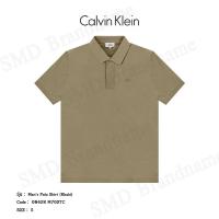ราคา CK Calvin Klein เสื้อโปโล รุ่น Man's Polo Shirt Khaki Code: 0842K M702TC (29274612856)