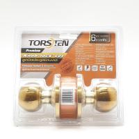 ราคา TORSTEN ลูกบิดประตูสเตนเลส 304 6พิน จาน75มม. KLSS-75PB6 สีทอง (21607829558)