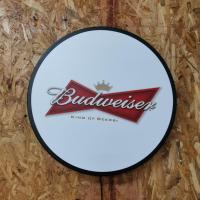 ราคา บัดไวเซอร์ Budweiser ป้ายไฟLED ป้ายเบียร์ ป้ายไฟตกแต่งร้าน ป้ายร้านเหล้า ป้ายด้านเดียว หน้าเรียบ มีขนาด 30-40 ซม. (14787368517)