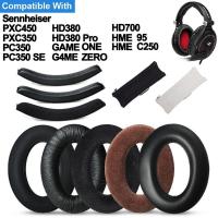 ราคา เปลี่ยนแถบคาดศีรษะแผ่นรองหูฟังสําหรับ Sennheiser PXC450 PXC350 PC350/SE HD380-Pro HD700 HME95 HMC250 เกม ONE G4ME ZERO หูฟังเบาะฟองน้ําชุดหูฟัง Earmuffs (28068953302)