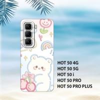 ราคา เคส Infinix Hot 50, Infinix Hot 50 Pro, Infinix Hot 50i, Infinix Hot 50 Pro Plus - ซิลิโคนยืดหยุ่น (57950248028)