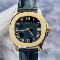 ราคา นาฬิกา PatekPhilippe 5060J หน้าปัดสีดํา 18K Gold วัสดุนาฬิกากลไกอัตโนมัติ Unisex 36 มม. PatekPhilippe (49456364612)
