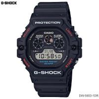 ราคา Casio G-Shock นาฬิกาข้อมือผู้ชาย สายเรซิ่น รุ่น DW-5900 DW-5900-1DR (2064516360)