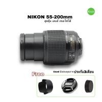 ราคา Nikon 55-200mm DX AF-S Nikkor 55-200 f/4-5.6G ED Lens Zoom Telephoto เลนส์ เทเลโฟโต้ สุดคุ้ม used มือสอง ประกันสูง3เดือน (18413430664)