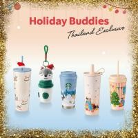 ราคา Starbucks Holiday Buddies collection สตาร์บัคส์ คอลเลคชั่น Holiday Buddies ของแท้ 100% (45402063259)