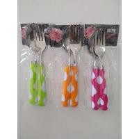 ราคา ชุดช้อนส้อม 1 คู่ ด้ามสี (13245132813)